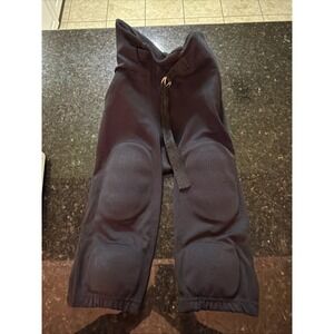 Champro Football Pants YL Youth Black Pads Padding Sports Athletic Boys Buckle